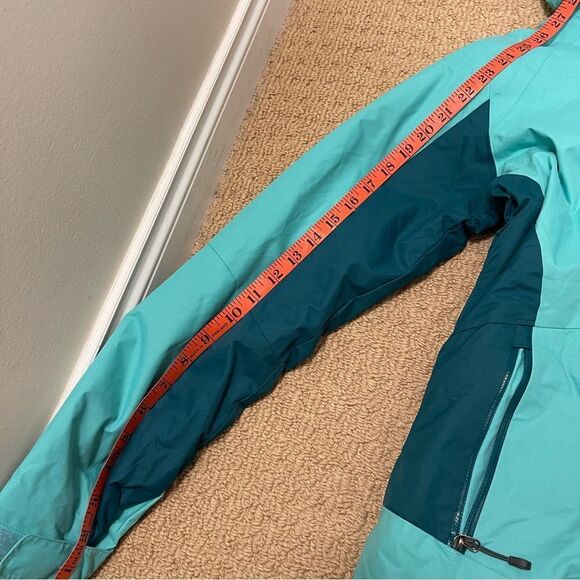 Columbia Powderhouse II Winter Ski Coat in Turquoise - S - Picture 14 of 14